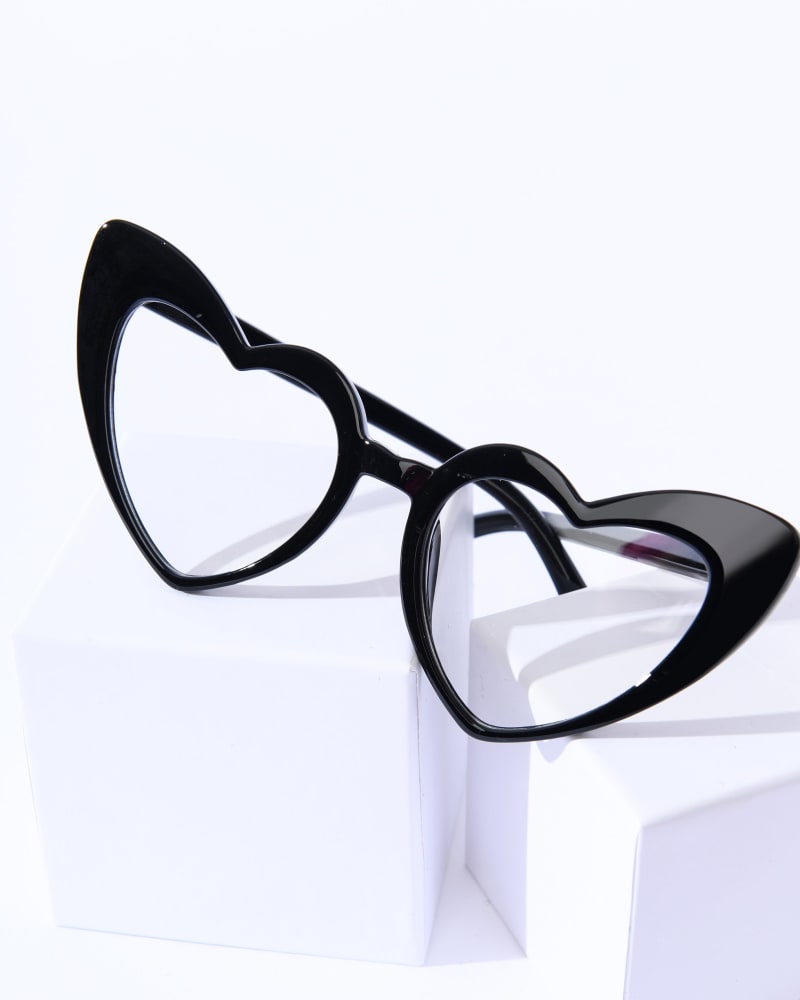 Vintage heart glasses new arrivals
